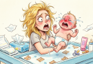 FINAL PART – She continued to cry uncontrollably no matter how much I held her. There was a problem. I froze when I lifted her clothes to check her diaper.